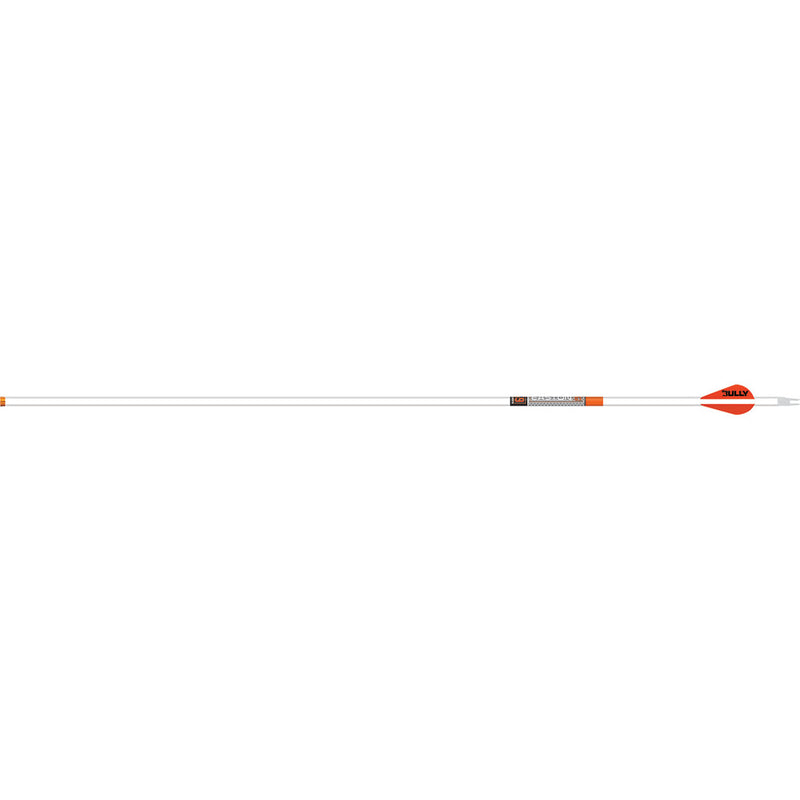 Easton 6.5 Whiteout Arrows 400 2 in. Bully Vanes 6 pk.