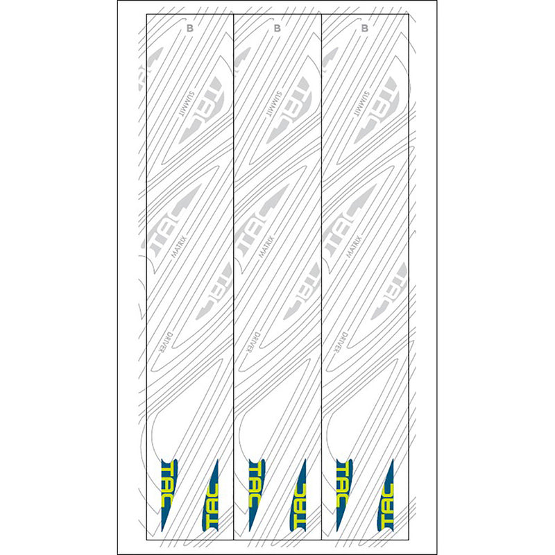 TAC Vanes Arrow Specific Wraps White Size B 4.625 13 pk.