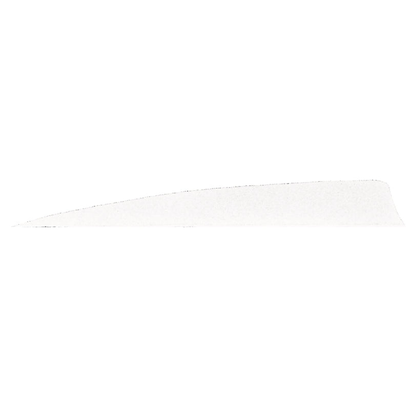 Gateway Shield Cut Feathers White 5 in. RW 50 pk.