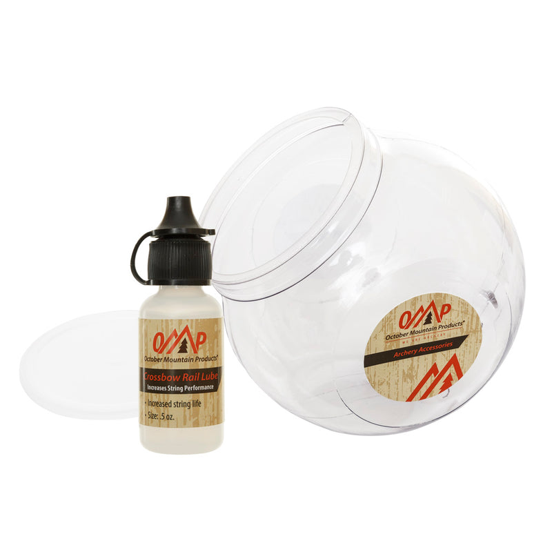 October Mountain Crossbow Rail Lube .5oz 10pk. Counter Display