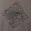 Elevation TOPO Tee Grey Medium