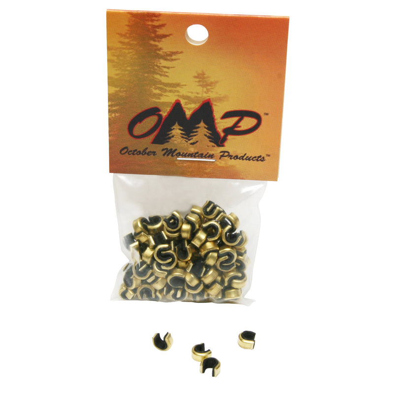 October Mountain Nock Sets Hunter Black 100 pk