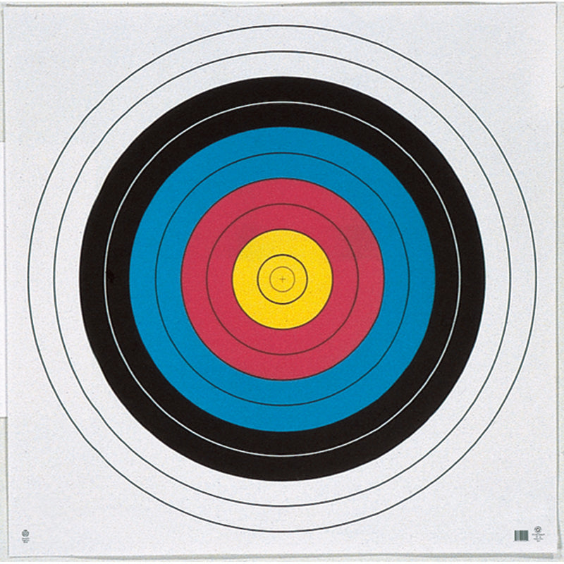 Maple Leaf Target Face FITA 10-Ring 60 cm. 25 pk.