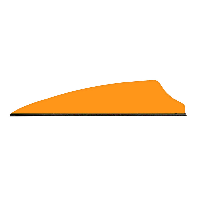 Q2i Fusion X-II Vanes Neon Orange 2.1 in. 100 pk.