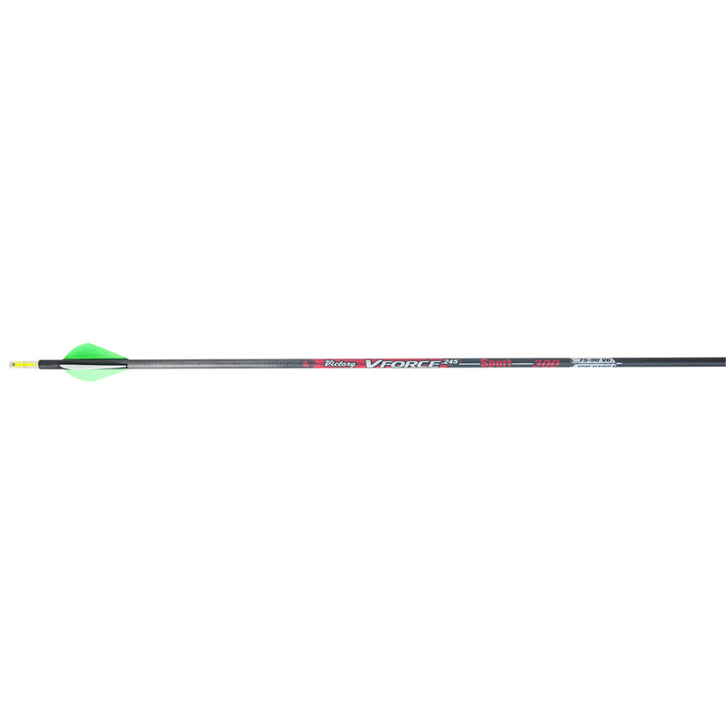 Victory VForce Sport Arrows 400 Raptor Vanes 6 pk.
