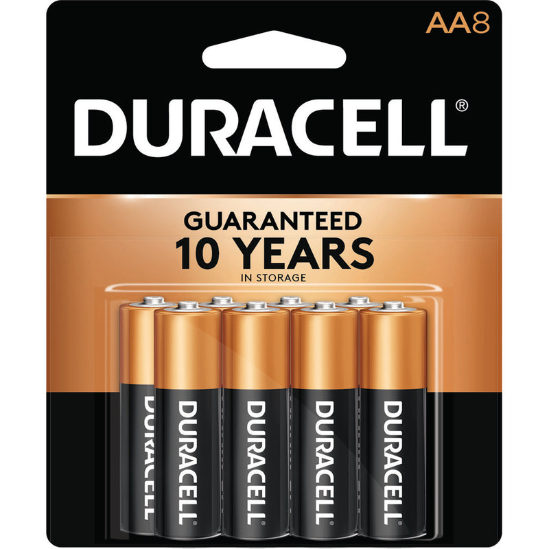 Duracell Coppertop Batteries AA 8 pk.