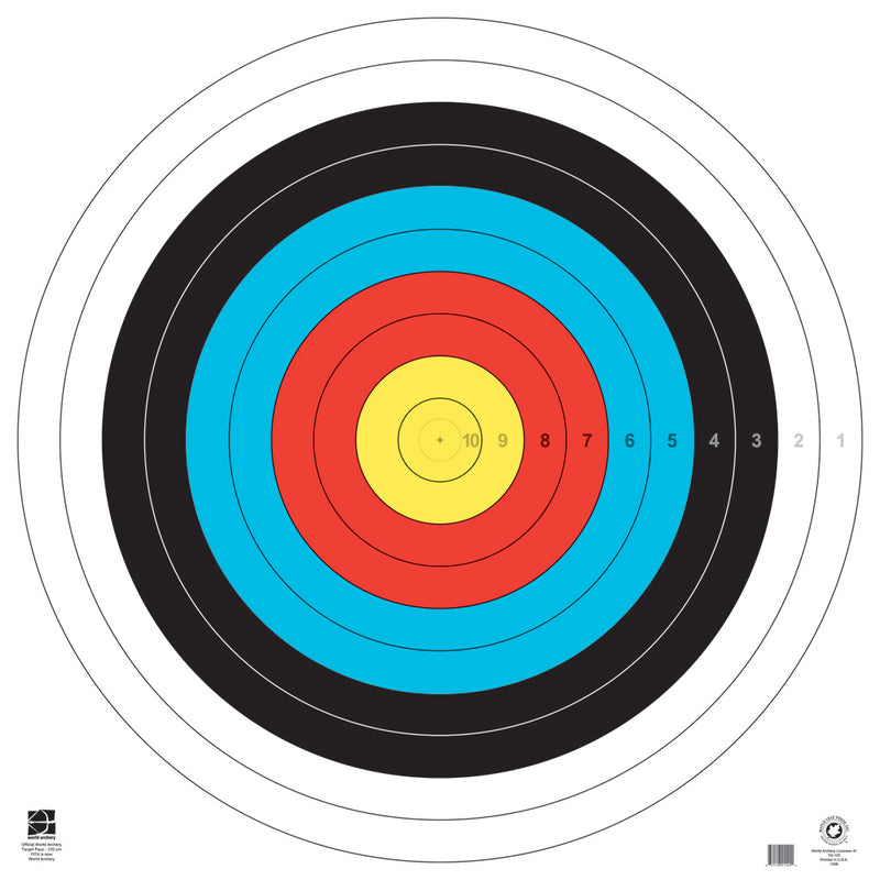 Maple Leaf Target Face Tag Weight 122 cm. 15 pk.