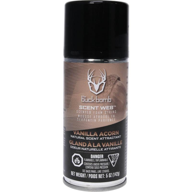 Buck Bomb Scent Web Foam Spray Vanilla Acorn