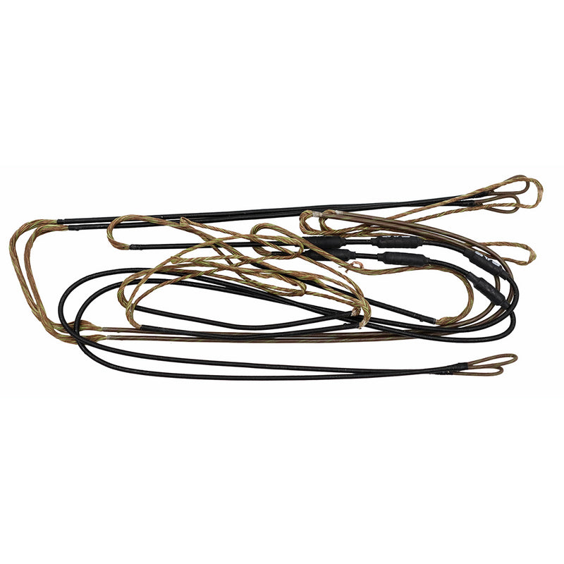 GAS Ghost XV String and Cable Set Camo w/ Black Serving PSE Evo XF