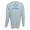 Fin-Finder Time to Strike Long Sleeve Performance Shirt Large
