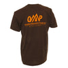 October Mountain Logo Tee Espresso Medium