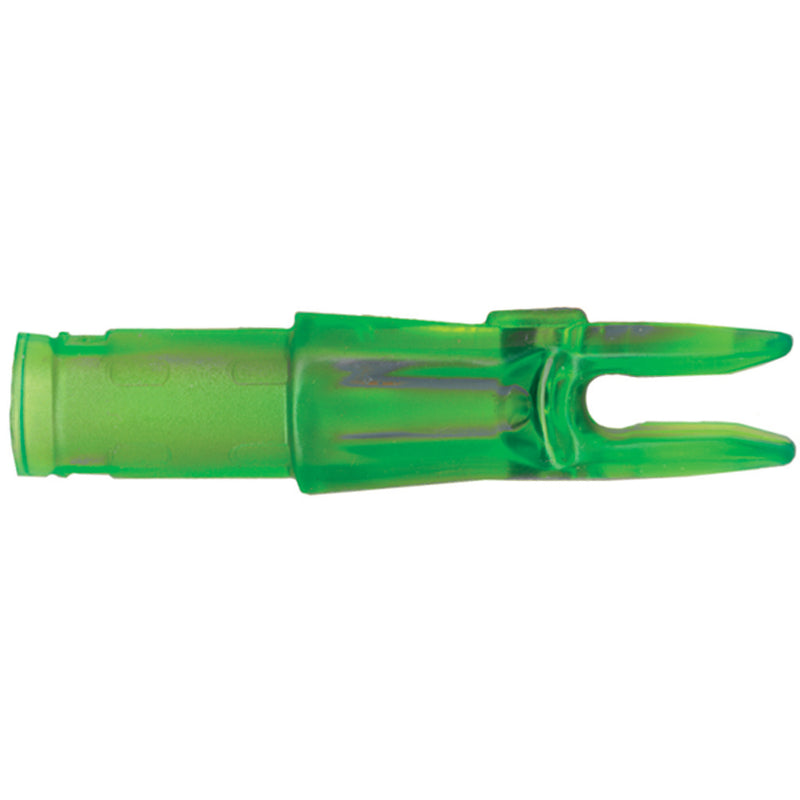 Easton 6.5mm 3D Super Nocks Neon Green 12 pk.