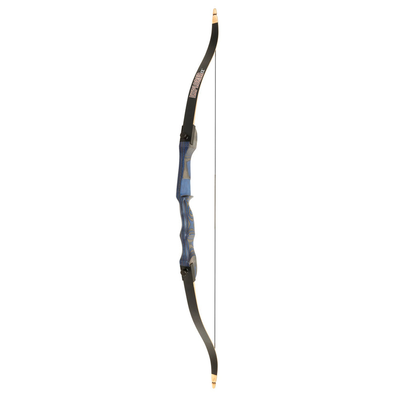 October Mountain Explorer CE Recurve Bow Blue 54 in. 15 lbs. LH
