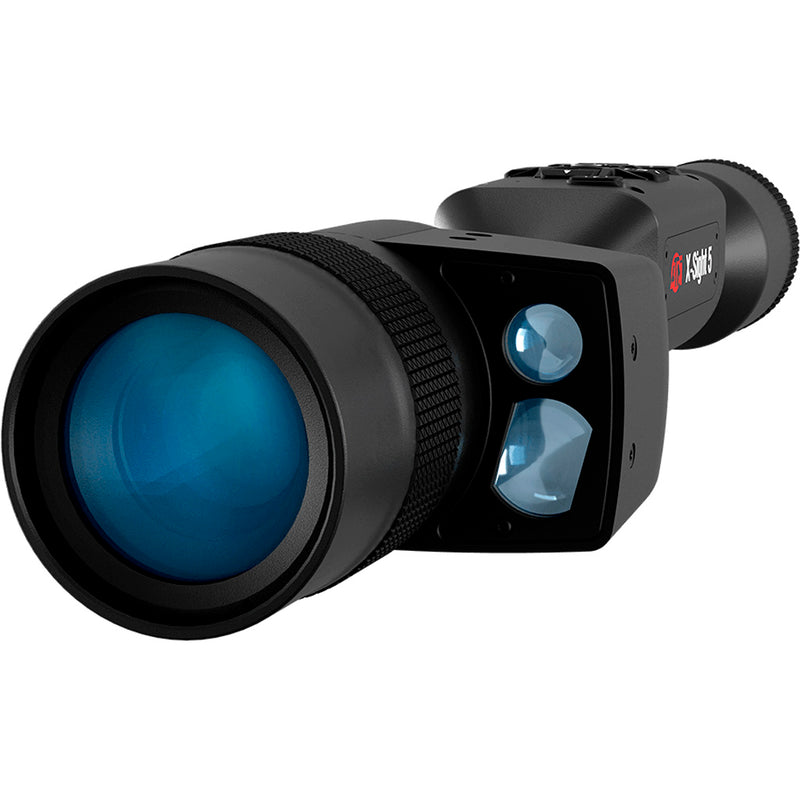 ATN X-Sight 5 LFR Night Vision Riflescope 3-15x30mm Black Ballistic Calculator