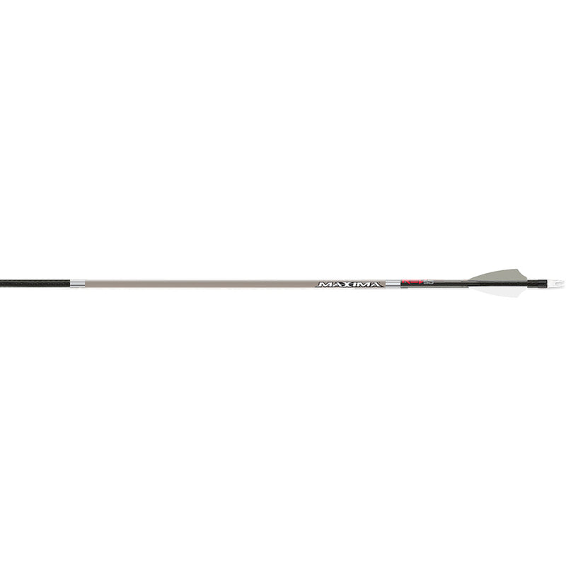 Carbon Express Maxima Red 6mm Stone Gray Arrows 350 6 pk.