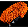Dark Energy Lightning to C Paracord Cable  Orange