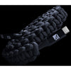 Dark Energy USB C to C Paracord Cable  Black