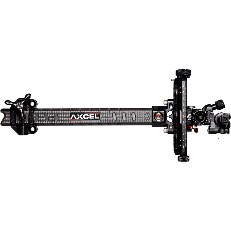 Axcel Achieve XP Pro Carbon Bar Compound Black/Black 9 in. RH