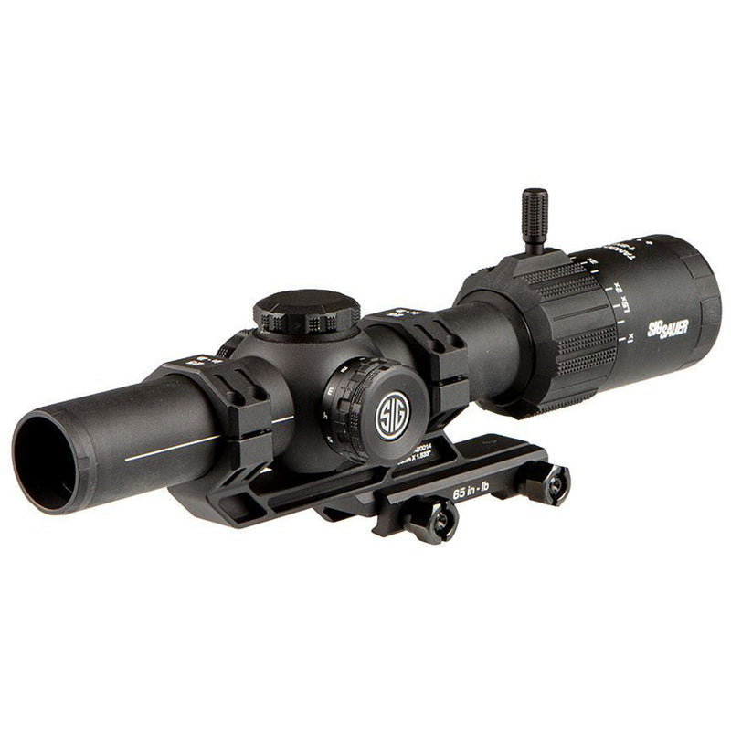 Sig Sauer Tango MSR Scope 1-8x24 Illuminated BDC8 w/ Mount Black