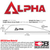 Bohning Alpha Vanes Hot Pink 100 pk.