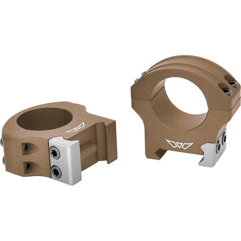 Warne Hyperlite Scope Rings Dark Earth 1 in. Medium