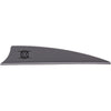 Bohning X Vanes Shield Cut 3 in. Silver 36 pk.