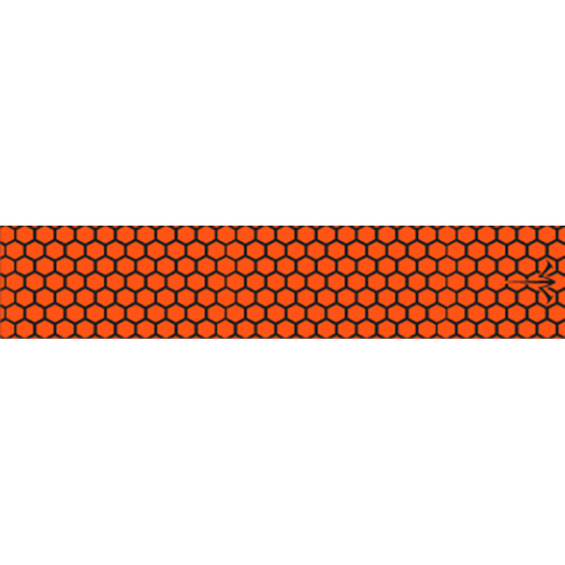 White Water Archery Honeycomb Fade Arrow Wraps Open Flo Orange 5 in. x 1.125 in. 15 pk.