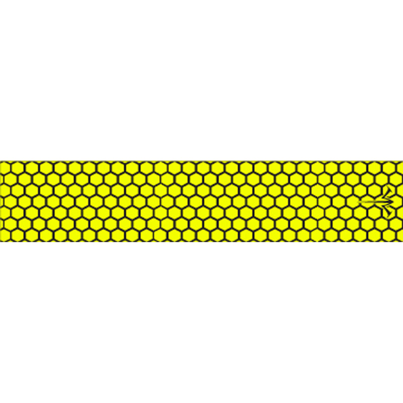 White Water Archery Honeycomb Fade Arrow Wraps Open Flo Yellow 5 in. x 1.125 in. 15 pk.