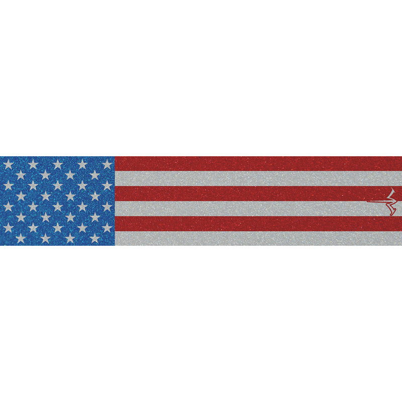 White Water Archery Reflective Arrow Wraps American Flag 5 in. x 1.125 in. 15 pk.