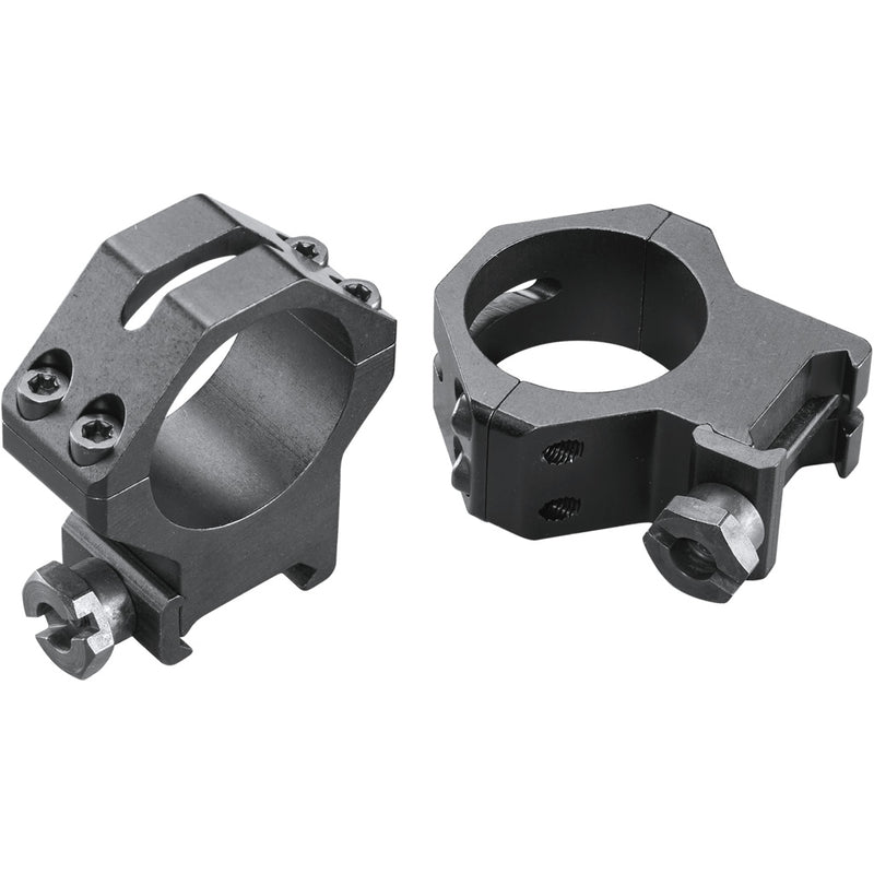 Weaver Classic 4Hole Skeleton Rings Matte Black 30mm XHigh Clamshell Pack