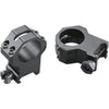 Weaver Classic 4Hole Skeleton Rings Matte Black 1