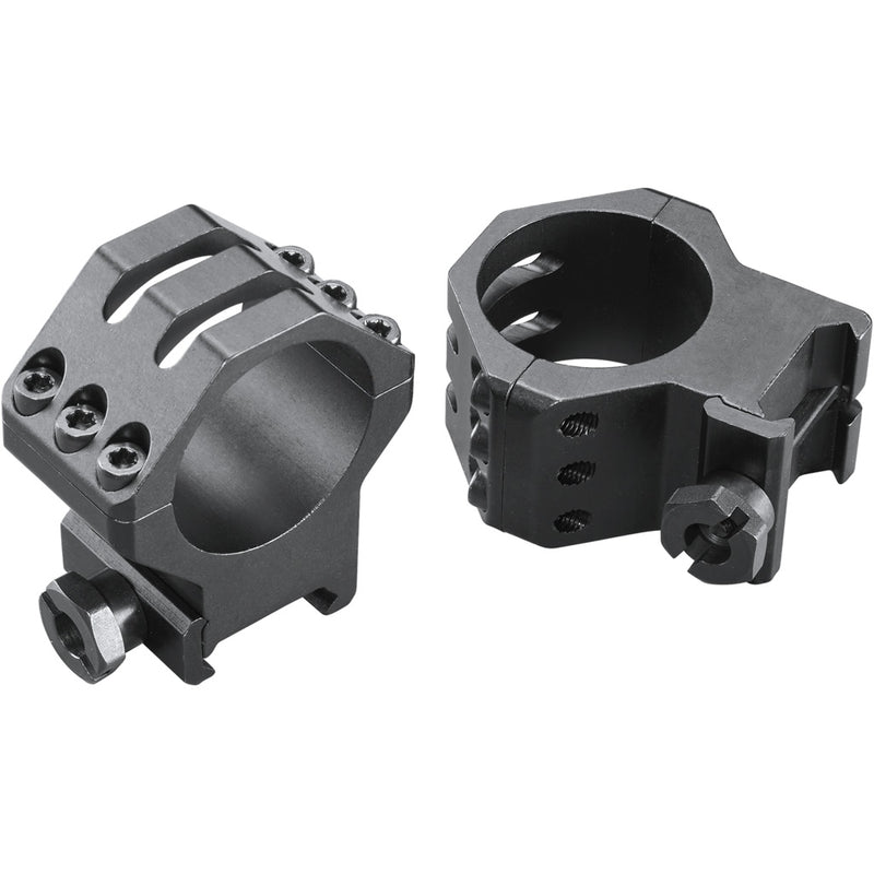 Weaver Classic 6Hole Skeleton Rings Matte Black 30mm Low Clamshell Pack