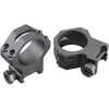 Weaver Tactical 4Hole Picatinny Ring Matte Black 30mm High Clamshell Pack