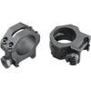 Weaver Tactical 4Hole Picatinny Ring Matte Black 1