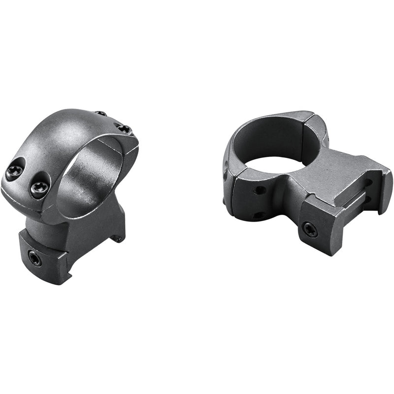 Weaver Grand Slam Steel Rings Matte Black 1