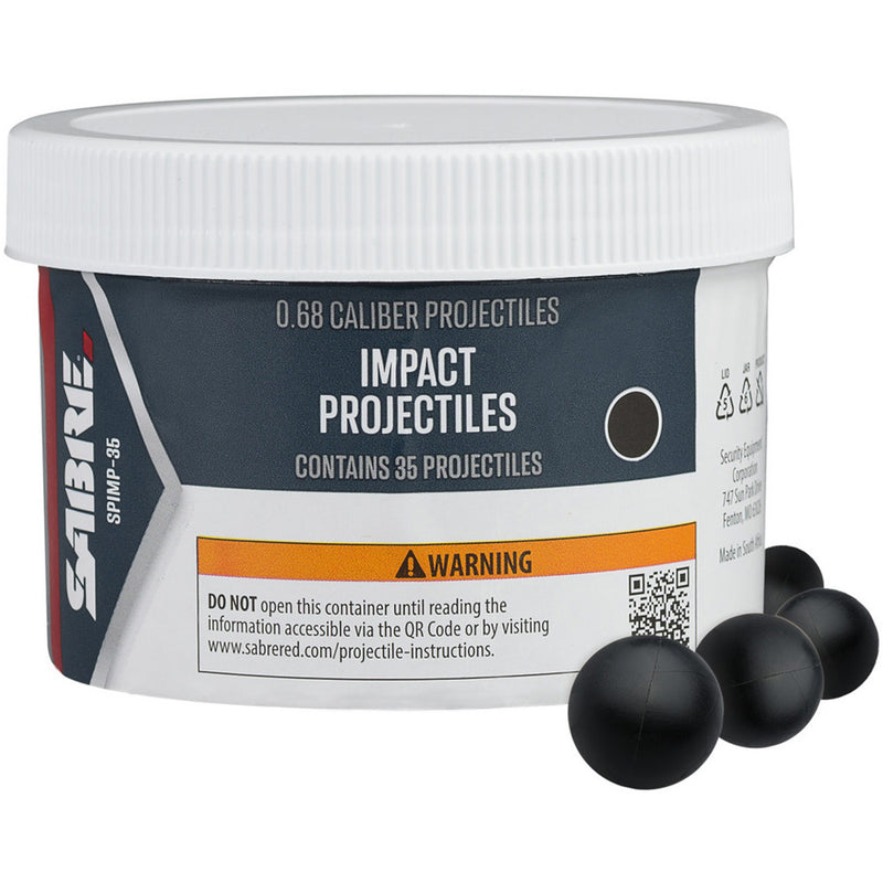 Sabre Impact 0.68 Caliber Projectile 35ct
