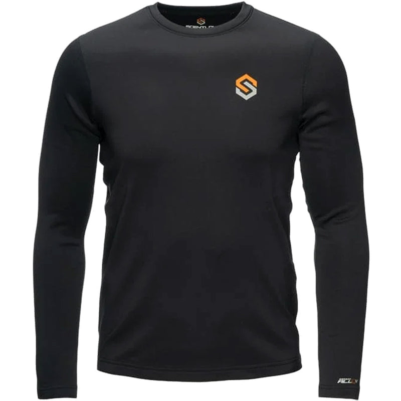 ScentLok Climafleece BaseSlayer Top Black Small