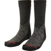 Badlands Lw Merino Crew Sock Blk/Gry Large