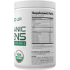 Bucked Up Organic Greens Unflavored 30 Serving Tub