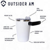Outsider The AM Travel Mug Navy
