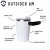 Outsider The AM Travel Mug Blaze Orange