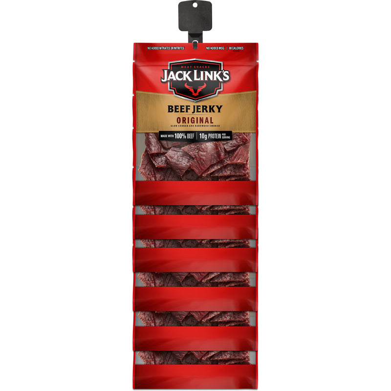 Jack Links 3.25oz Jerky Clip Strip 12ct Orig & Teriyaki