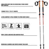 Alpha Aluminum Trekking Poles 1Pr Canyon Sunset