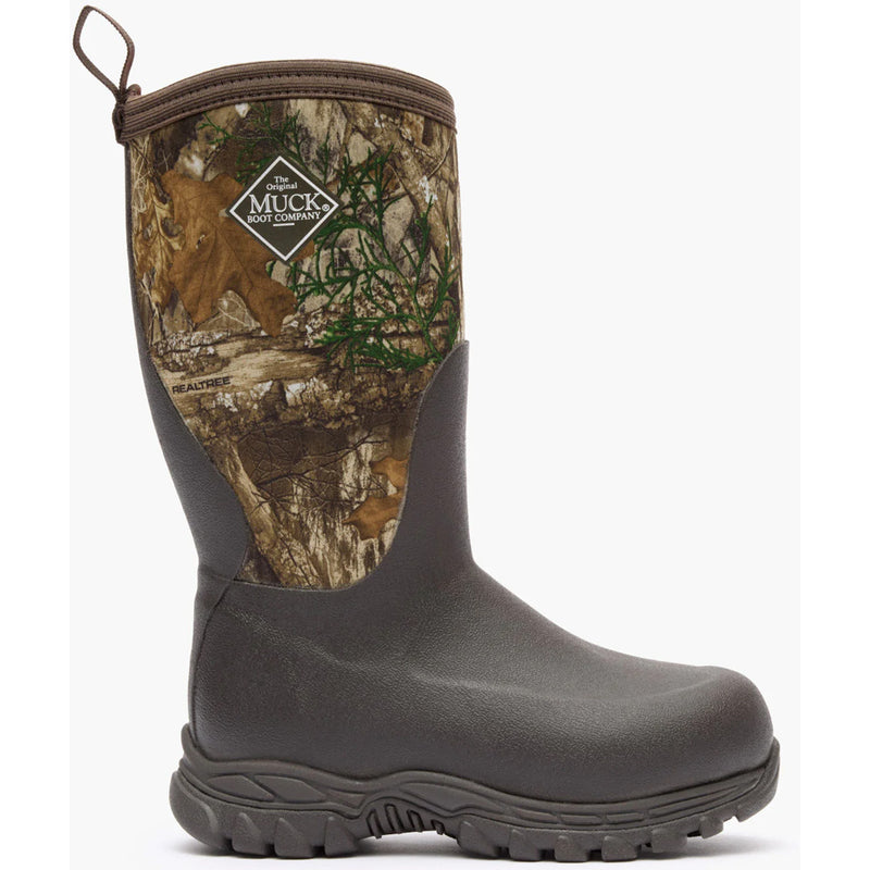 Muck Youth Rugged II Boot Size 5 Realtree Edge