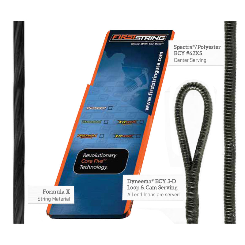 FirstString Classic String Set Black Mathews V3X 29