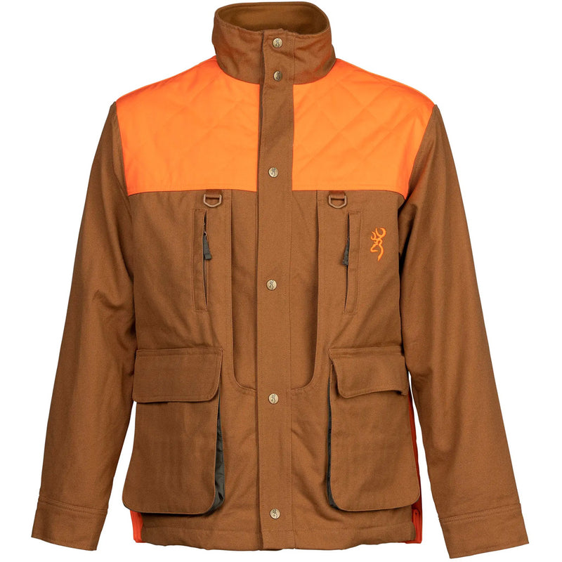 Browning Upland Jacket Tan/Blaze Medium