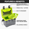 Pelican IM 14Qt Personal Cooler Cement/White