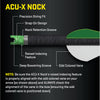 TenPoint ACU-X RD Carbon Arrows 20 in. ACU-X Nock 36 pk.