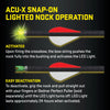 TenPoint ACU-X Lighted RD Carbon Arrows 20 in. 3 pk.