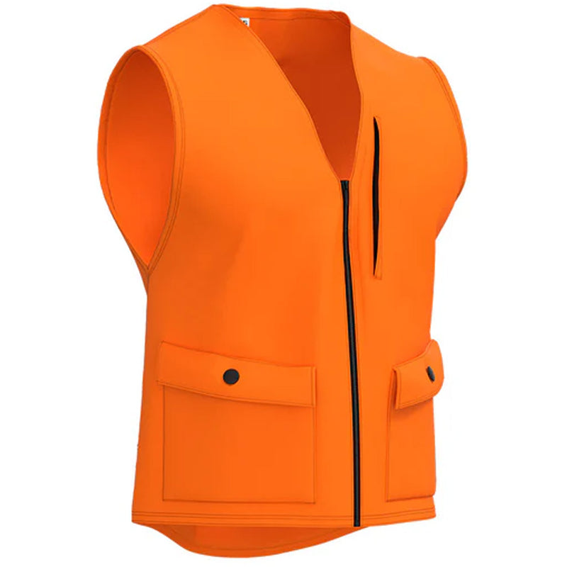 Half Rack Deluxe Safety Vest Blaze Orange Medium/Large